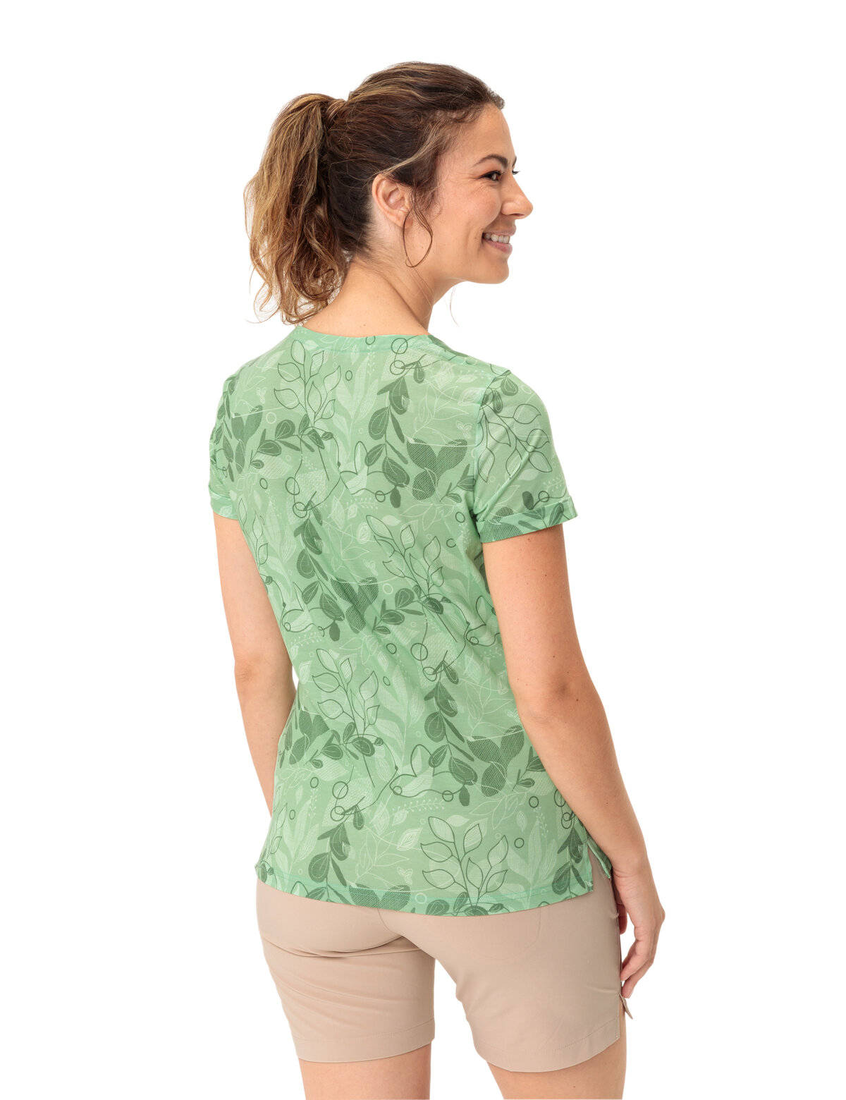 VAUDE Wo Skomer AOP T-Shirt WILLOW GREEN – Bild 4