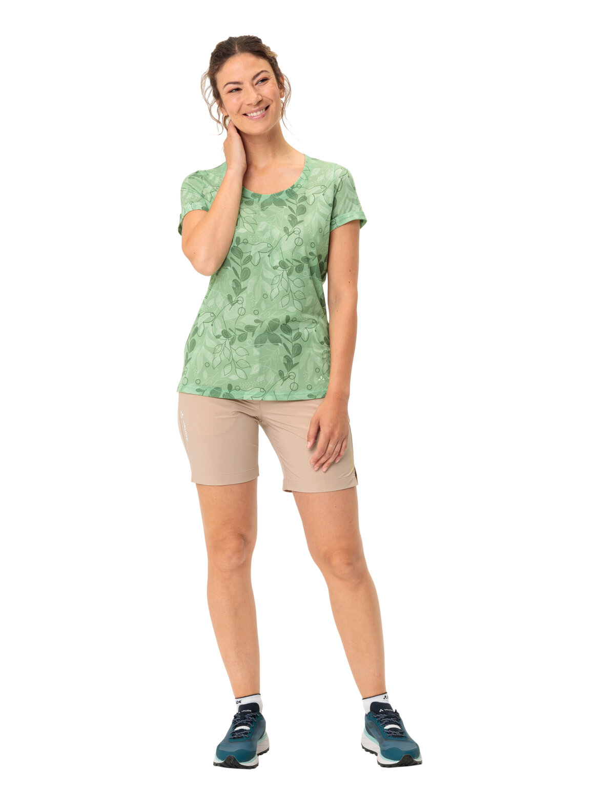 VAUDE Wo Skomer AOP T-Shirt WILLOW GREEN – Bild 7