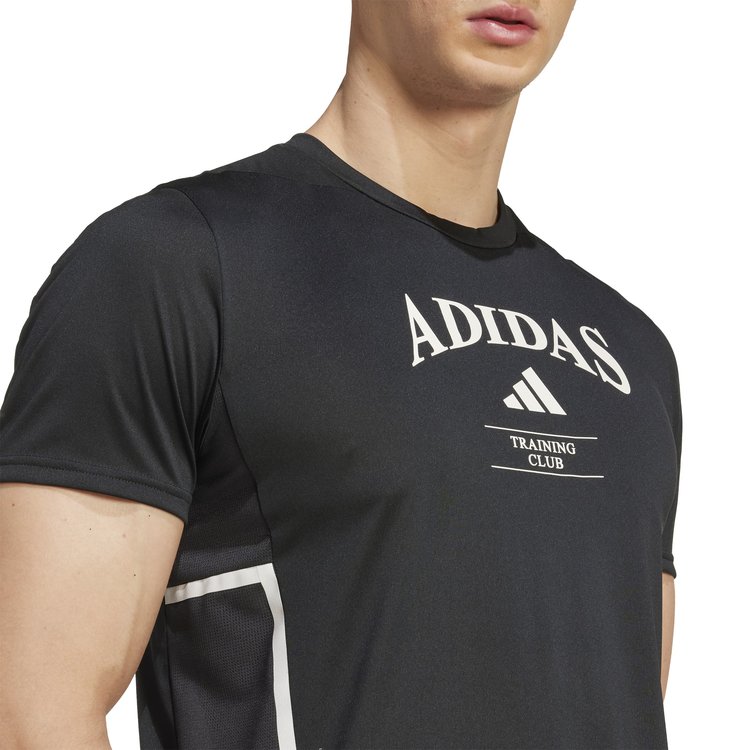 ADIDAS D4T HERITAGE TEE BLACK/CWHITE – Bild 5