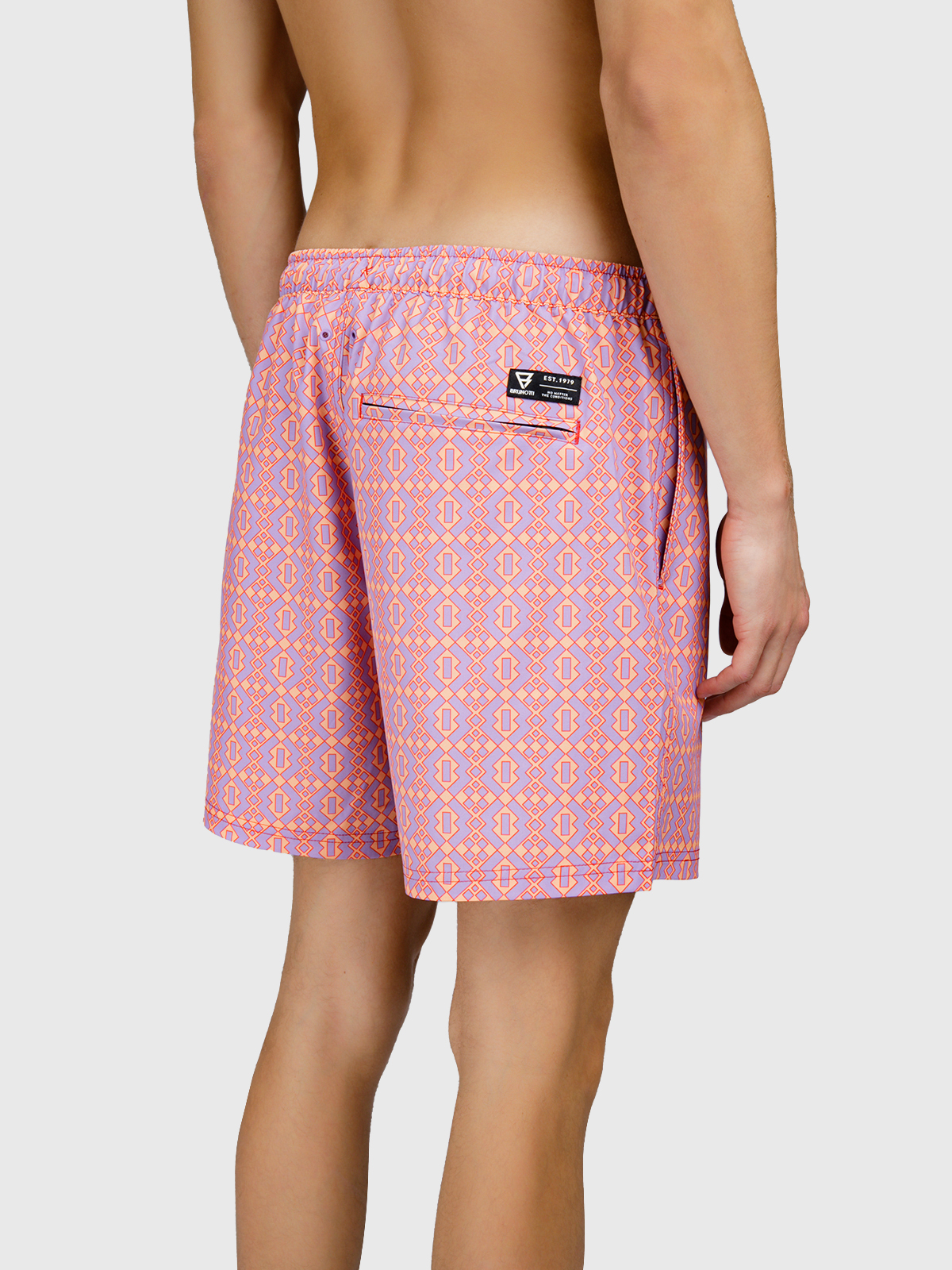 BRUNOTTI High-95 Men Swim Shorts WISTERIA