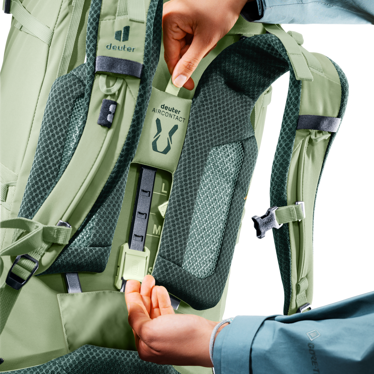 DEUTER Aircontact Core 45+10 SL GROVE-IVY – Bild 7