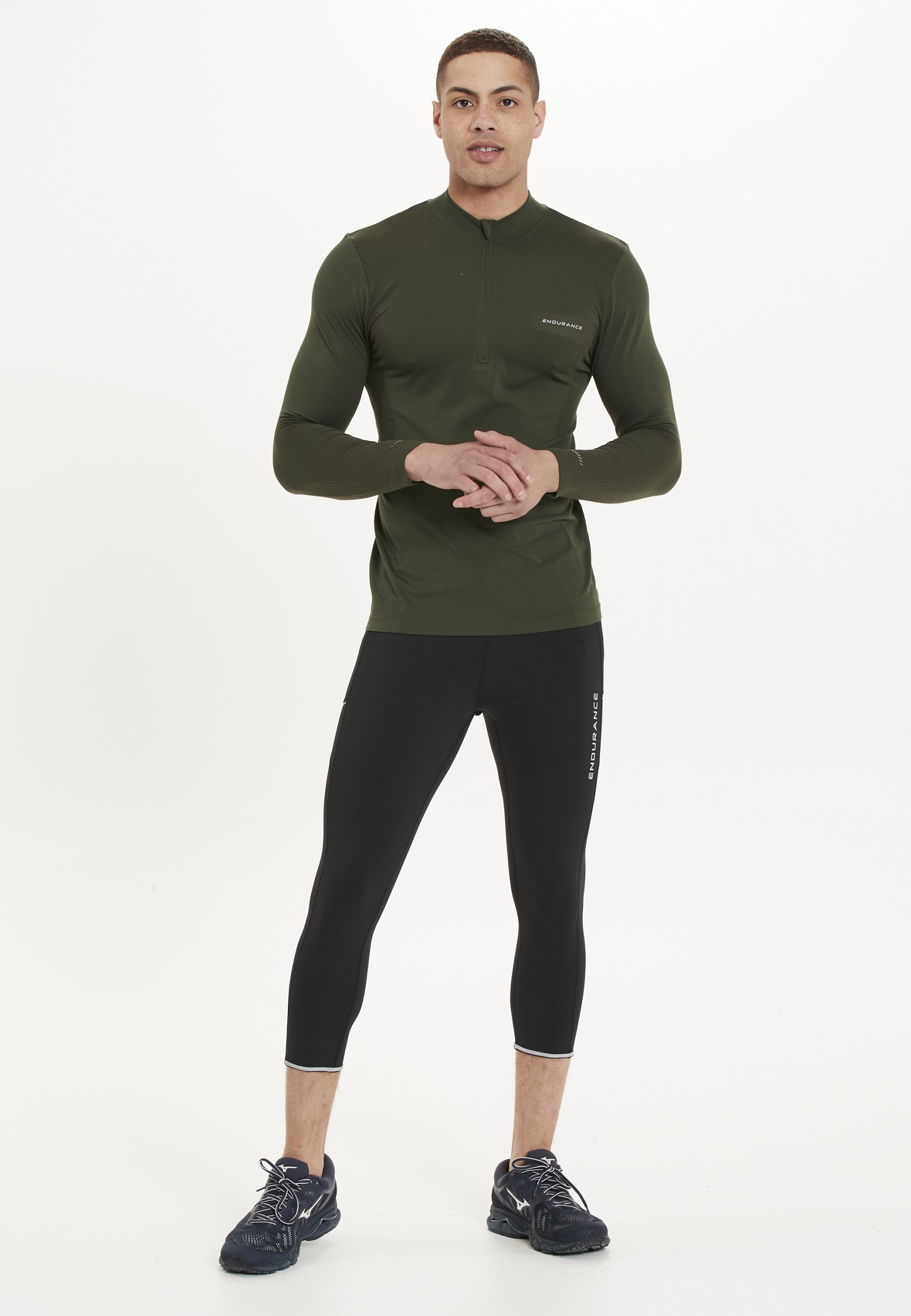 ENDURANCE Energy V2 M 3/4 Tights BLACK – Bild 7
