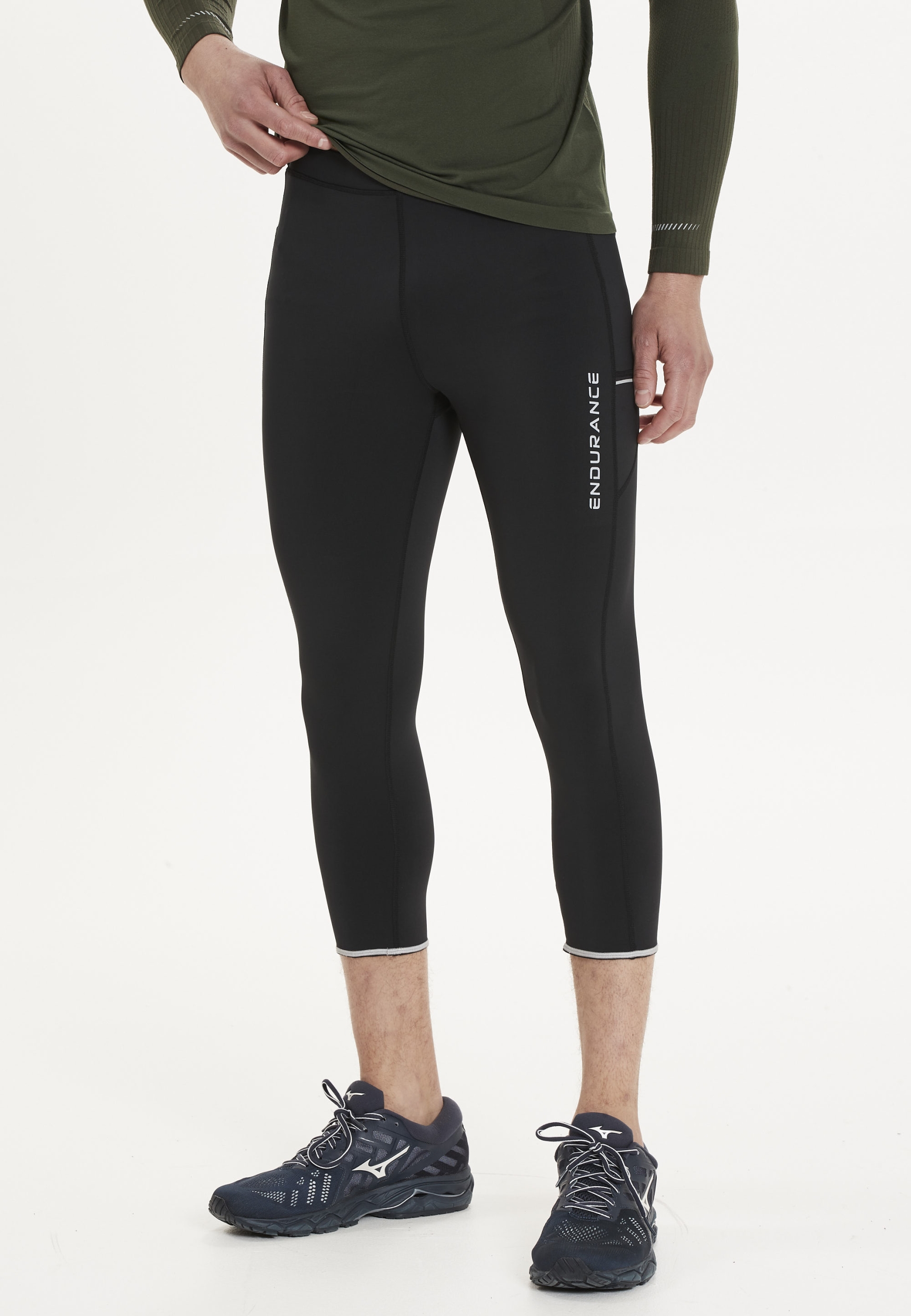 ENDURANCE Energy V2 M 3/4 Tights BLACK – Bild 8