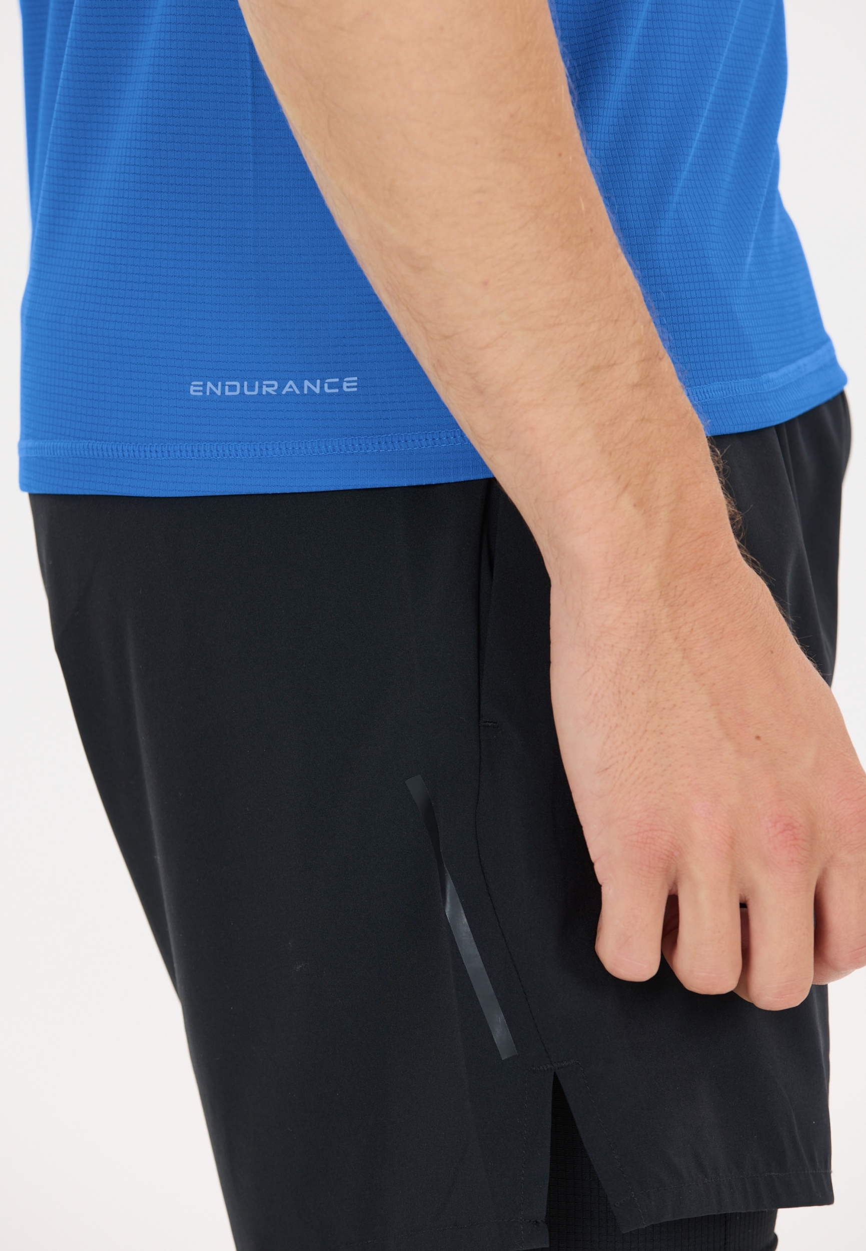 ENDURANCE Geaymay M S/S Tee VICTORIA BLUE – Bild 5