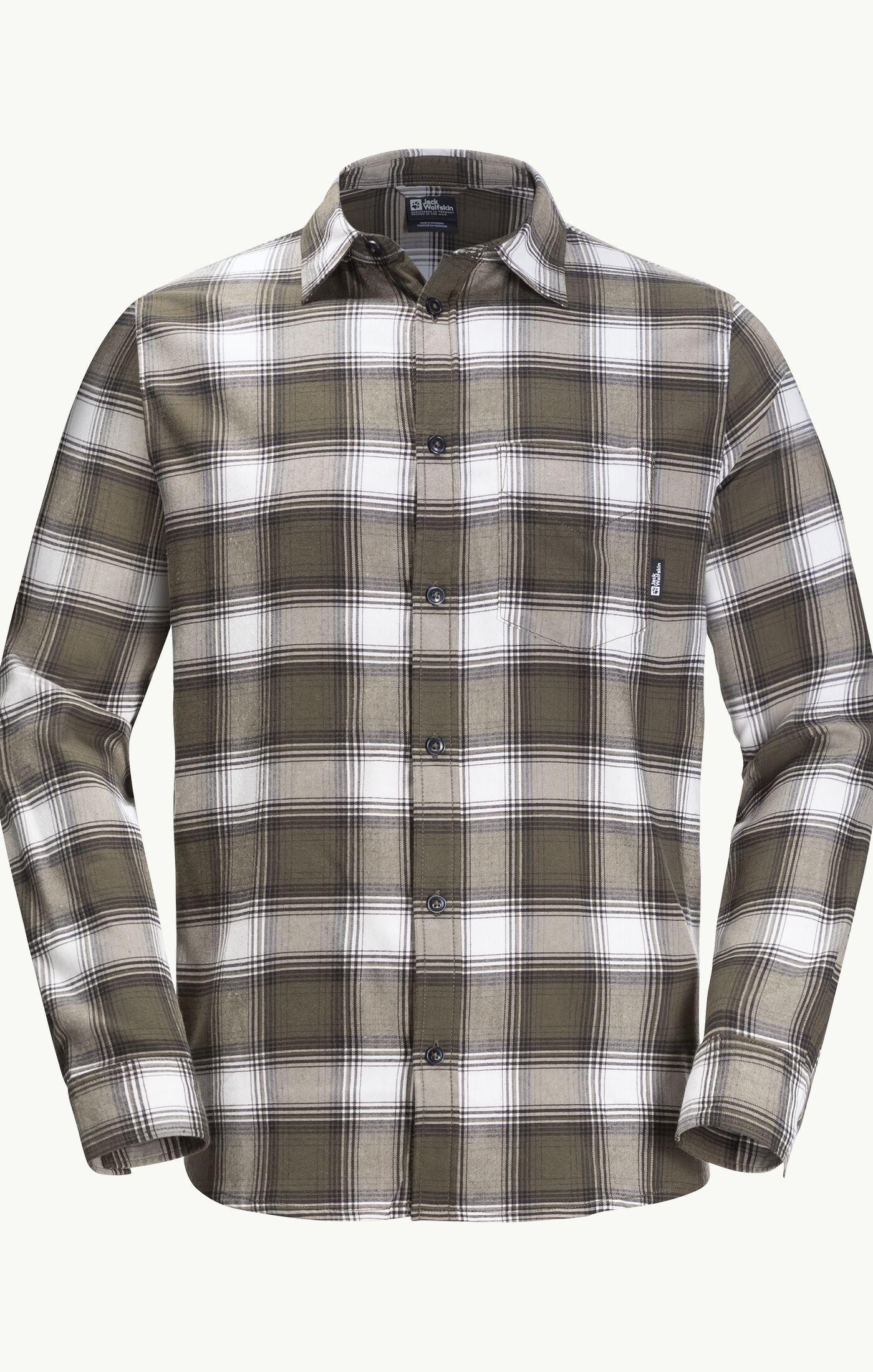 JACK WOLFSKIN WANDERWEG SHIRT M NIGHT BLUE 41