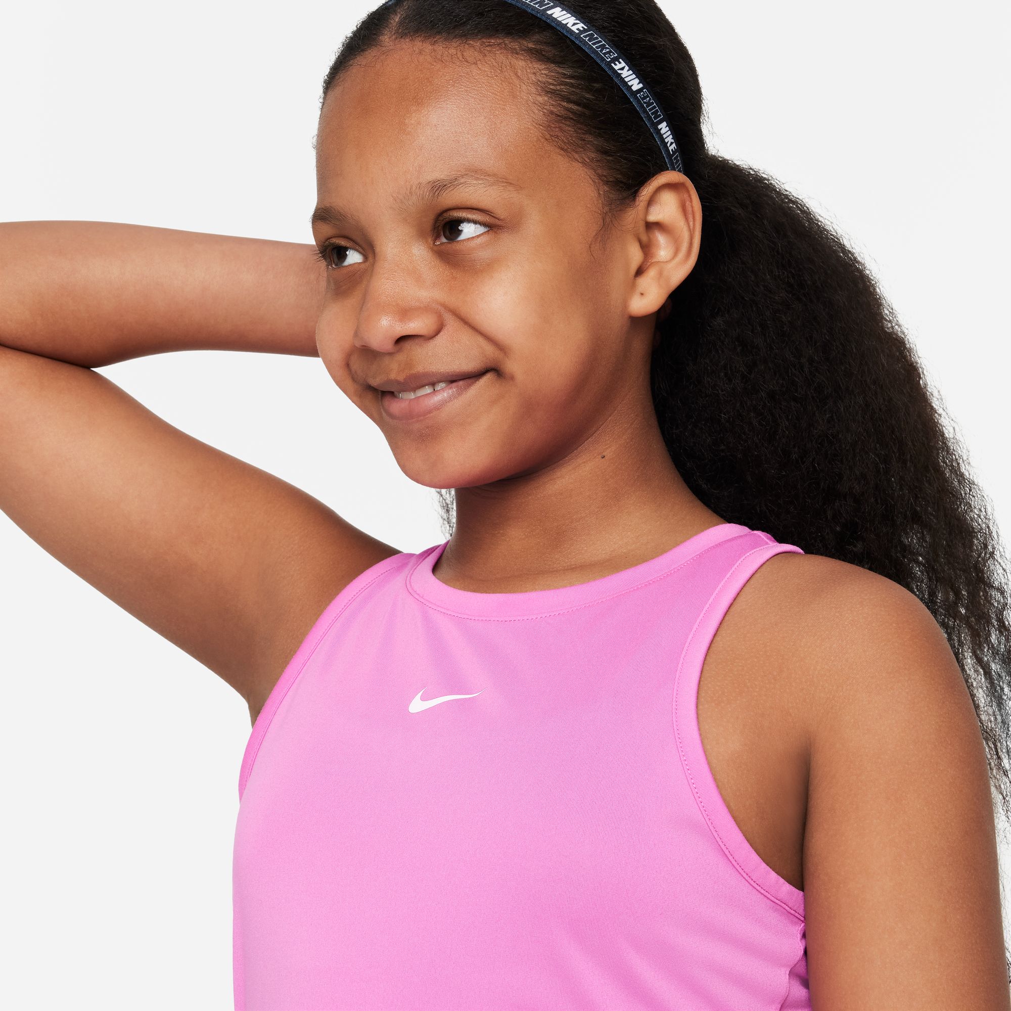 NIKE G NK DF ONE TANK PLAYFUL PINK/WHITE – Bild 3