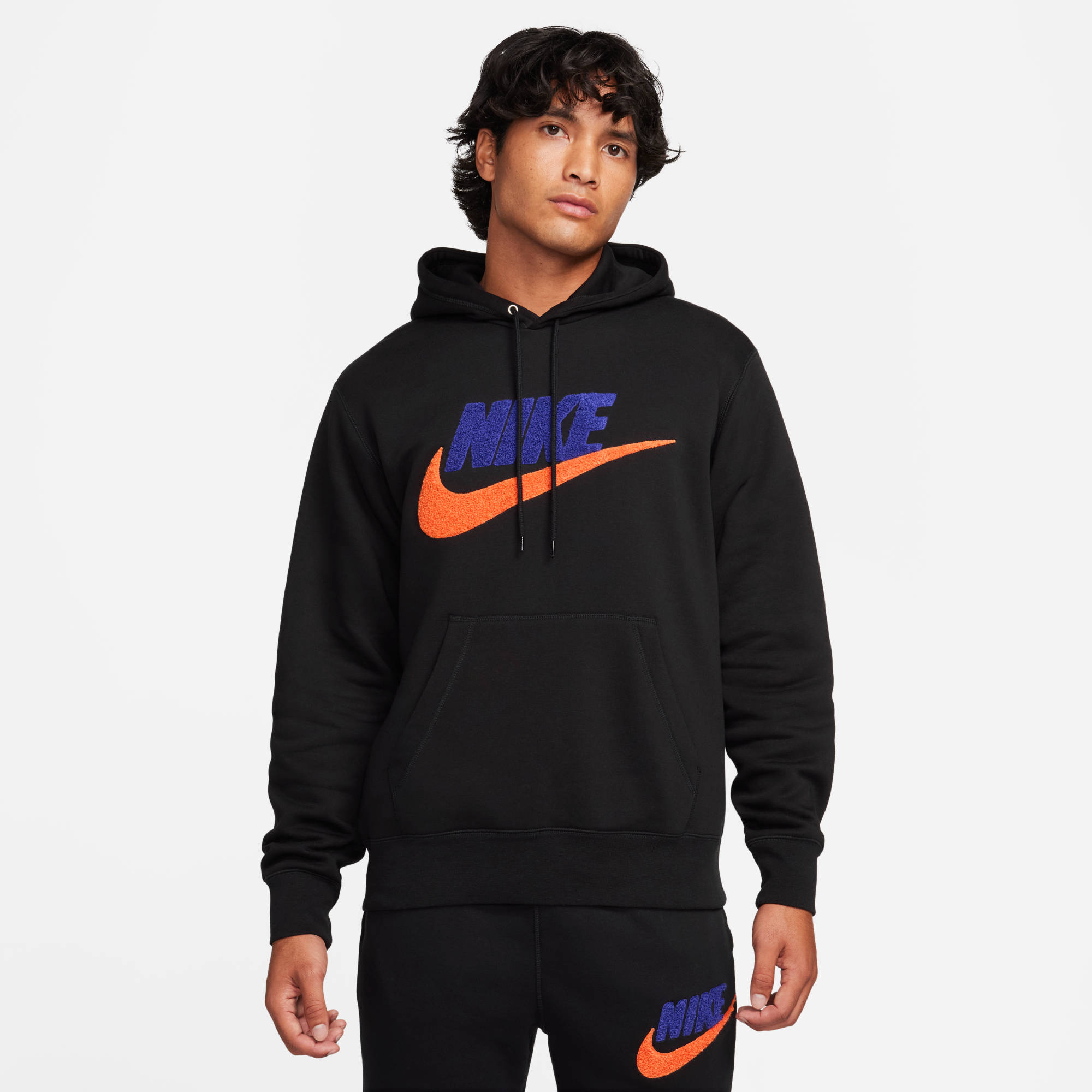 NIKE M NK CLUB BB PO CHNL FTRA BLACK/BLACK