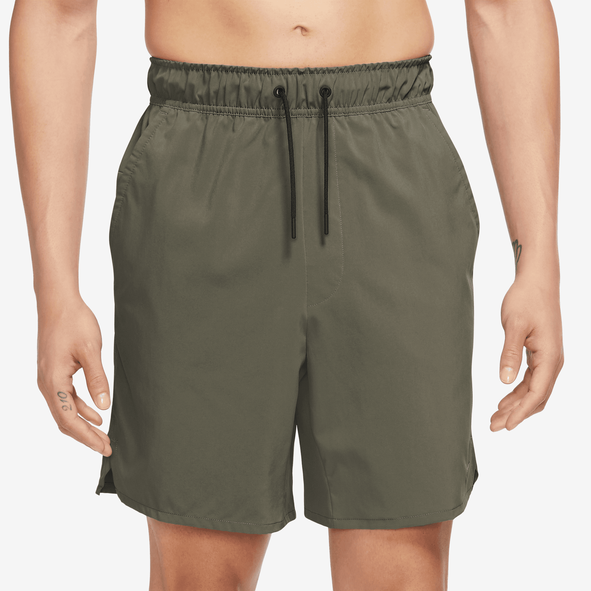 NIKE M NK DF UNLIMITED WVN 7IN UL MEDIUM OLIVE/BLACK/MEDIUM OLIV