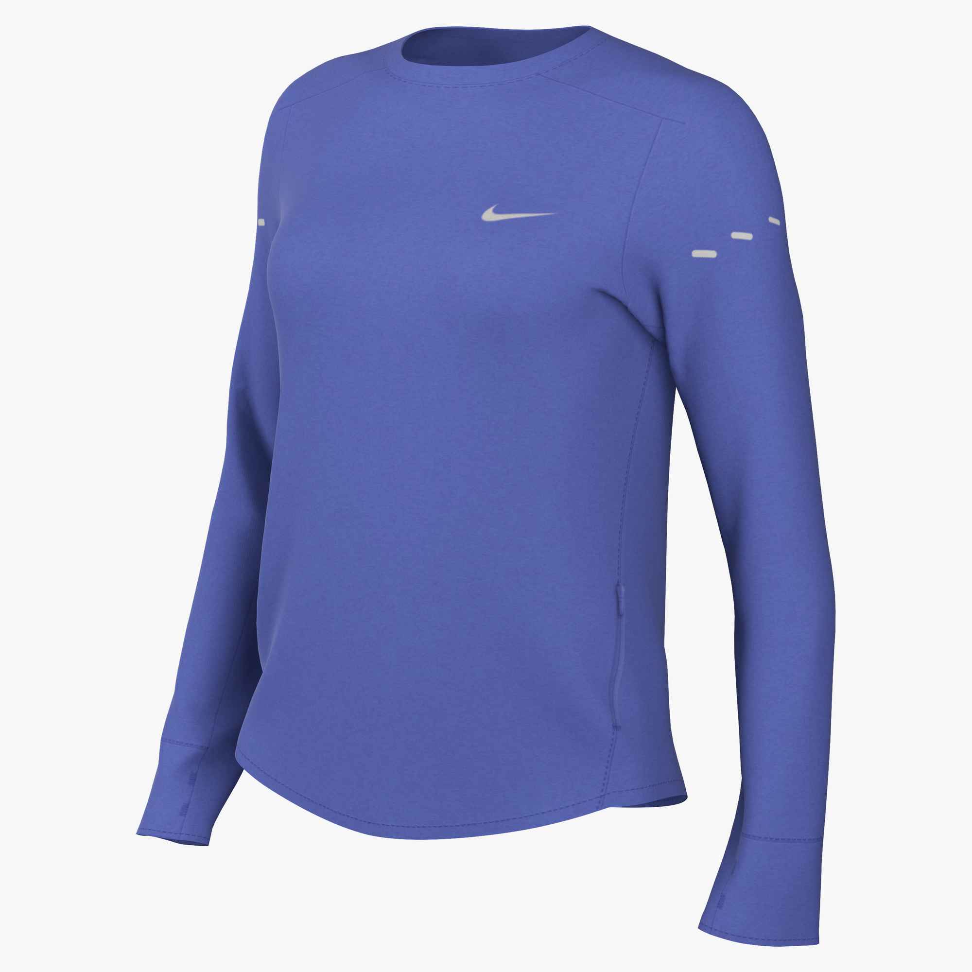 NIKE W NK SWIFT DF UV LS CRW SAPPHIRE/REFLECTIVE SILV – Bild 3