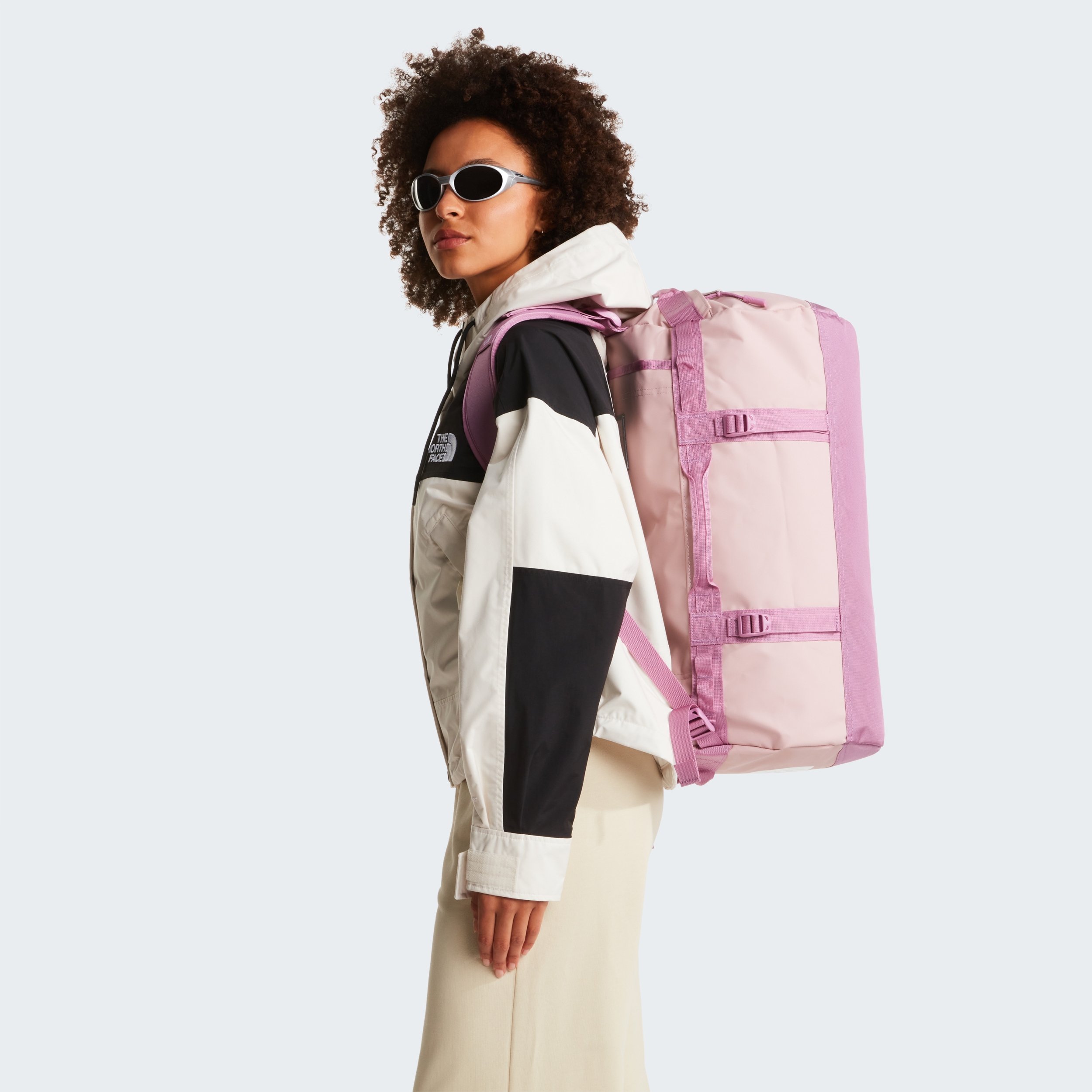 THE NORTH FACE BASE CAMP DUFFEL - S METAL PINK/HUSHED LAVEN – Bild 5