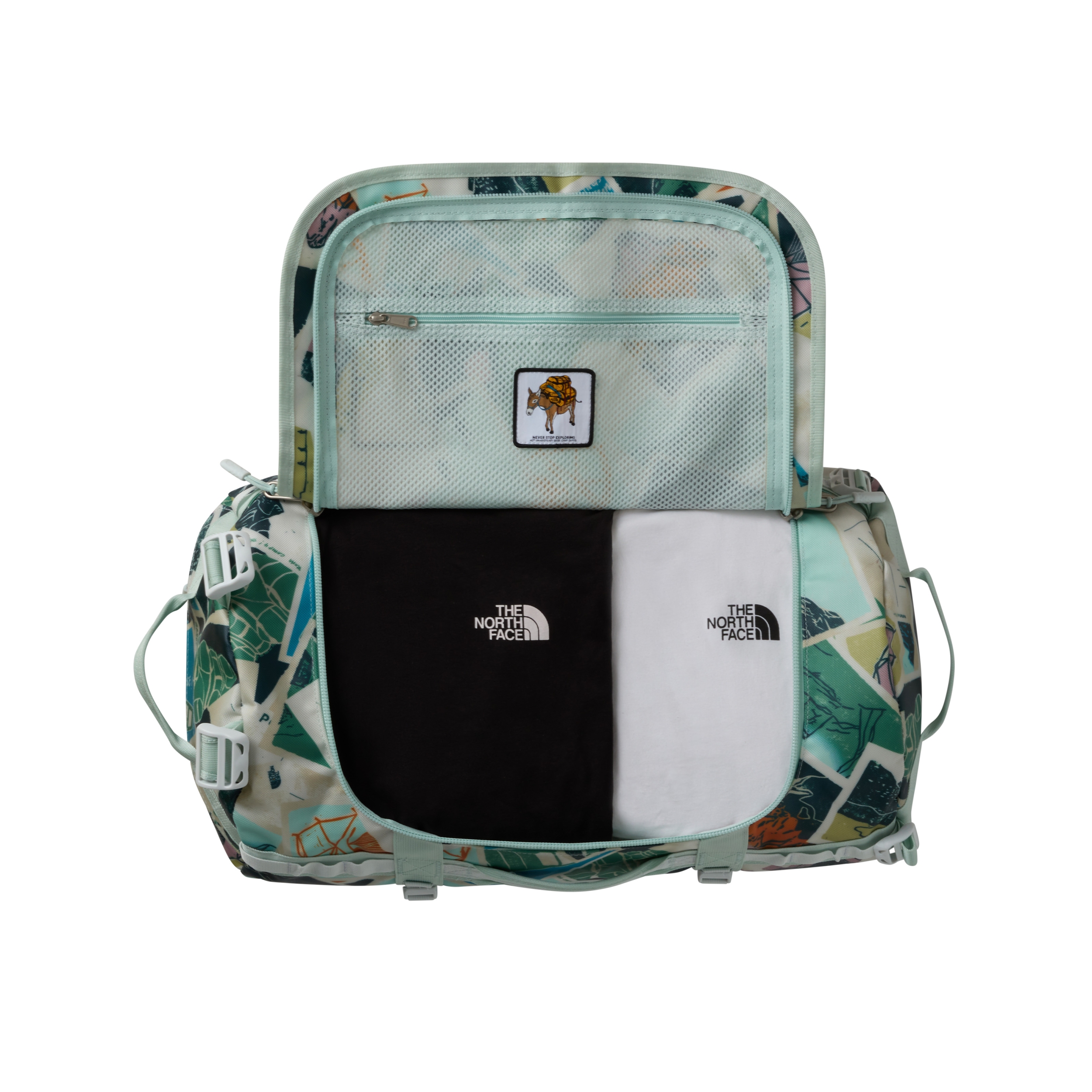 THE NORTH FACE BASE CAMP DUFFEL - S OPAL FROST TNF POSTCARD – Bild 2
