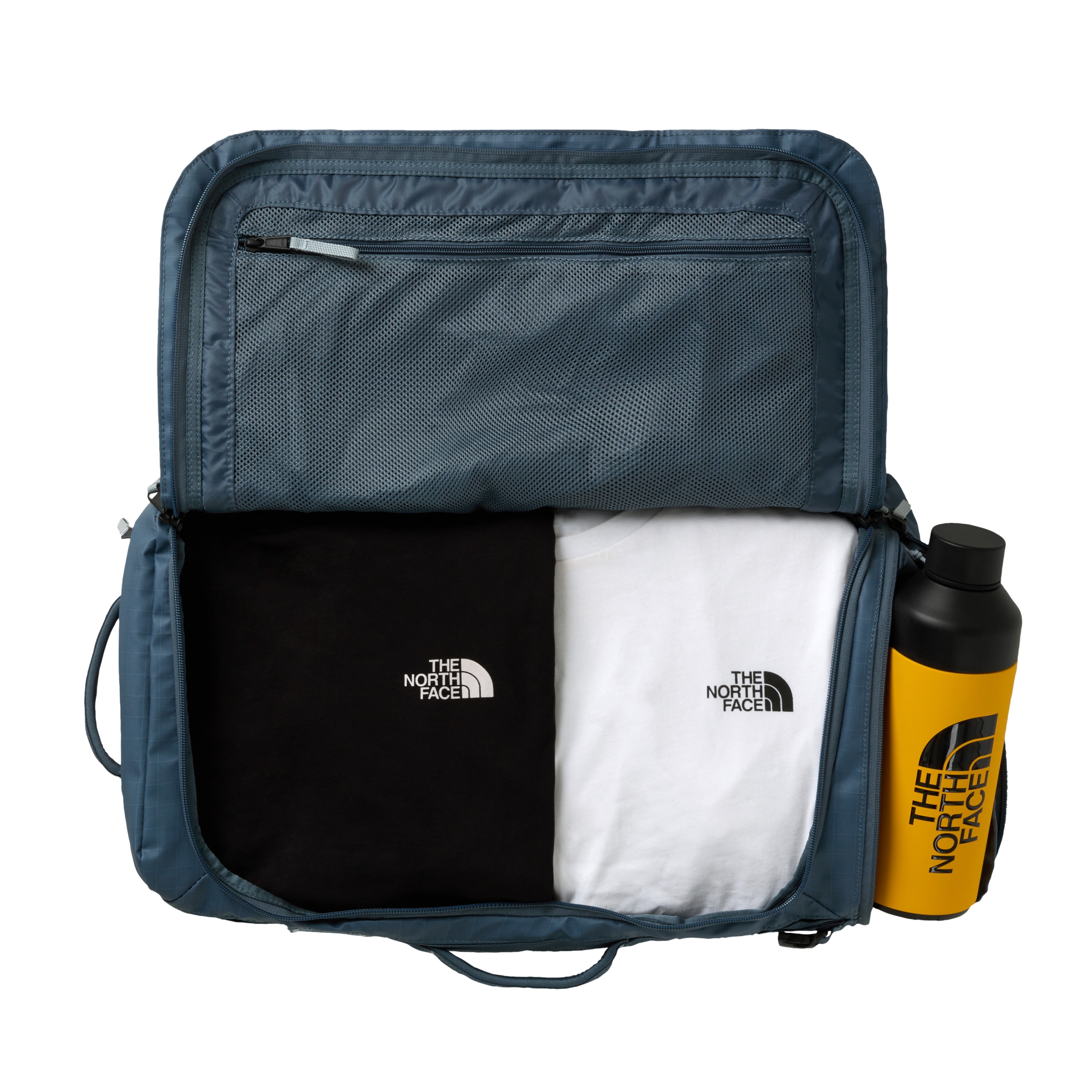 THE NORTH FACE BASE CAMP VOYAGER DUFFEL 32L GRANITE GREY/FROST GREY – Bild 2
