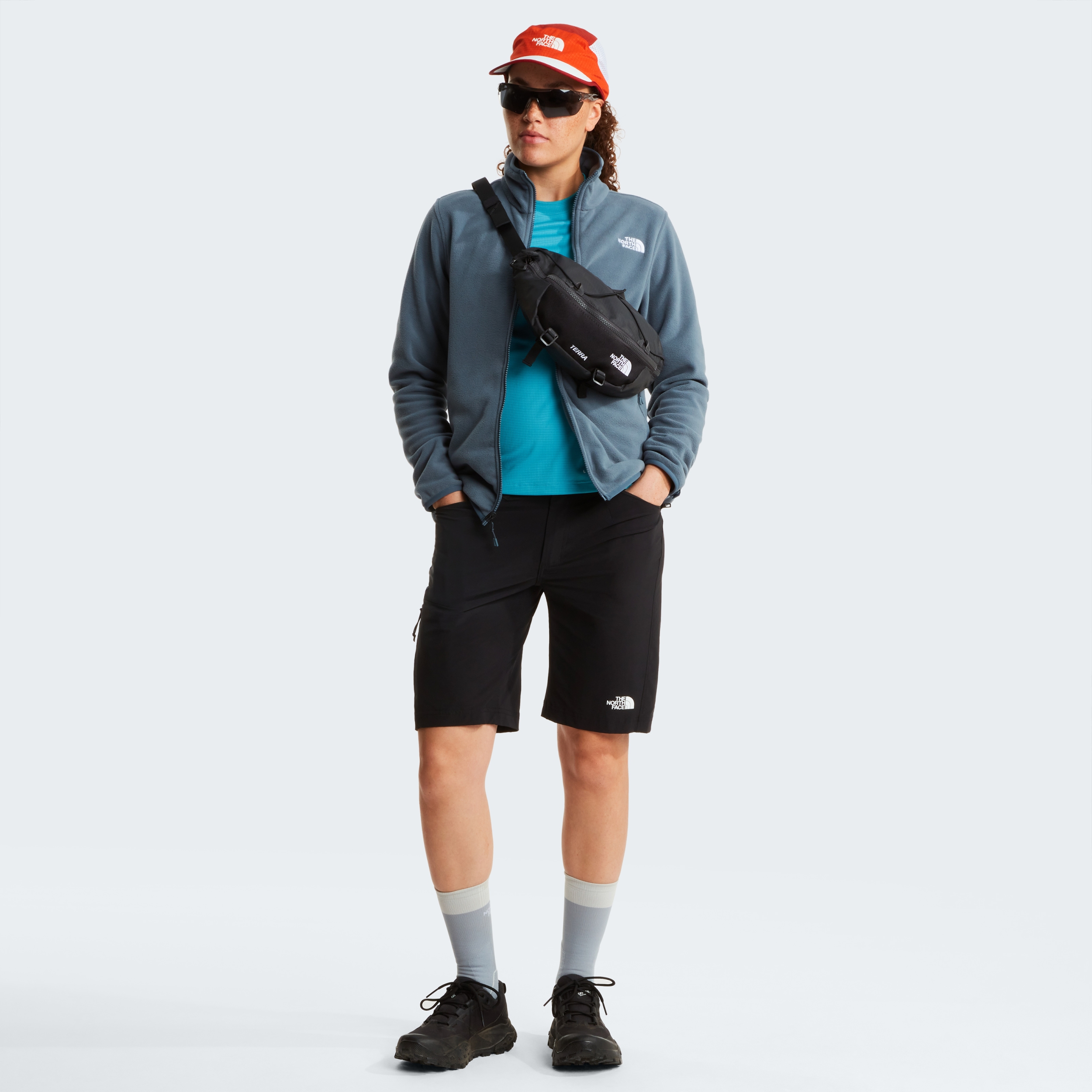 THE NORTH FACE W GLACIER FLEECE JACKET GRANITE GREY – Bild 4