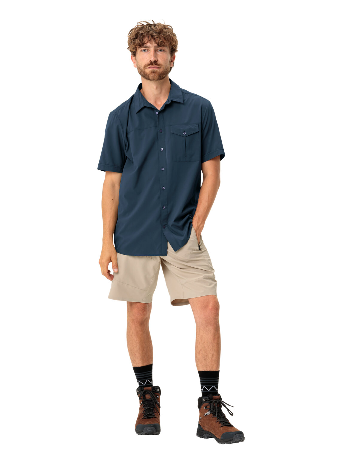 VAUDE Me Rosemoor Shirt II DARK SEA UNI – Bild 7
