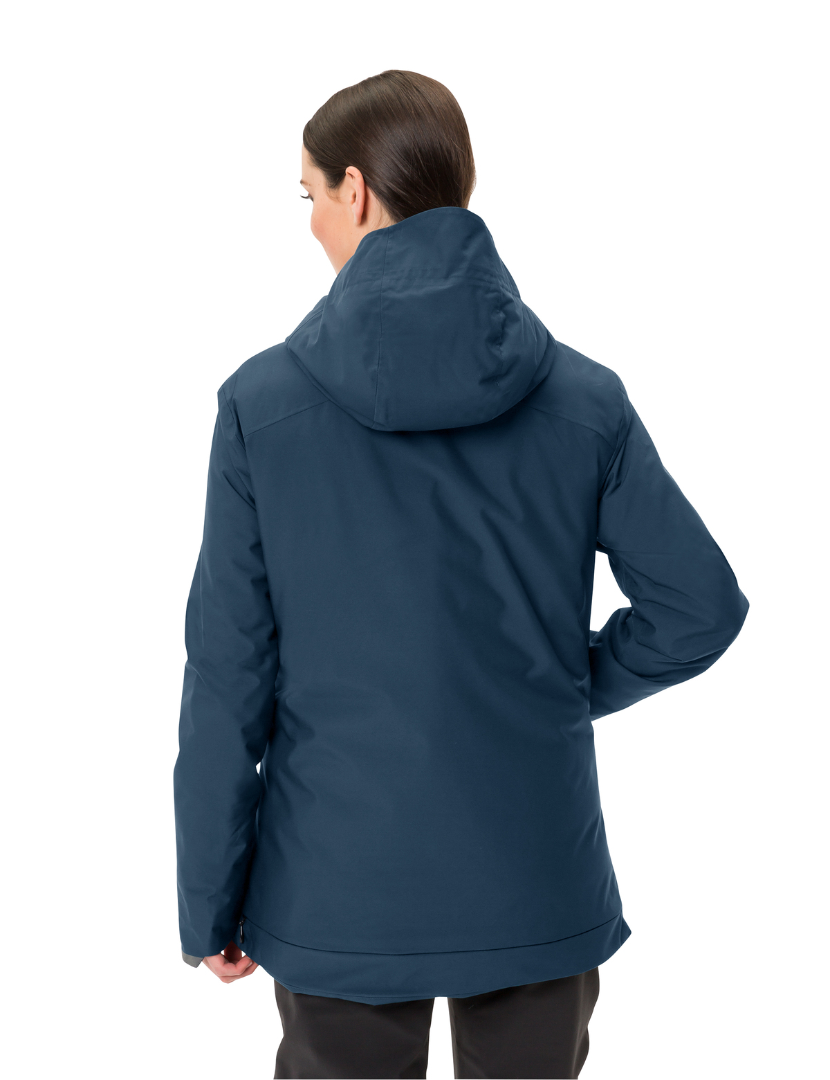 VAUDE Wo Cyclist Warm Rain Jacket DARK SEA – Bild 3