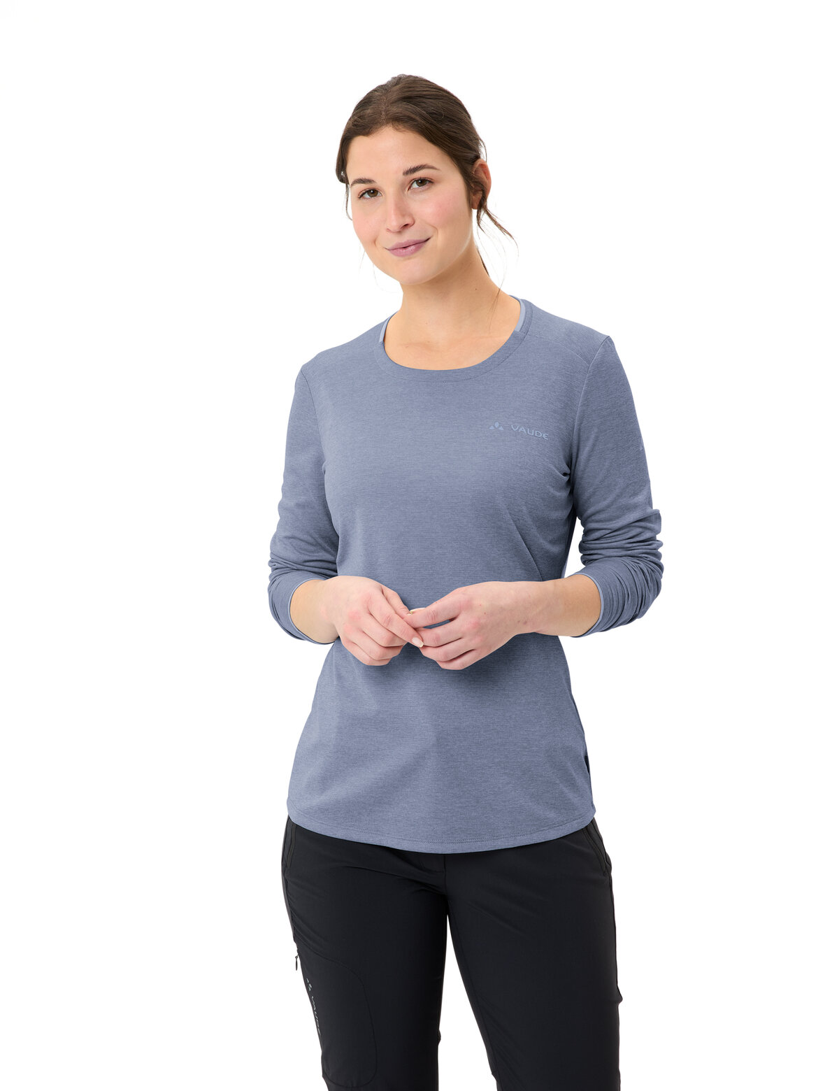 VAUDE Wo Essential LS T-Shirt DARK IRIS – Bild 7