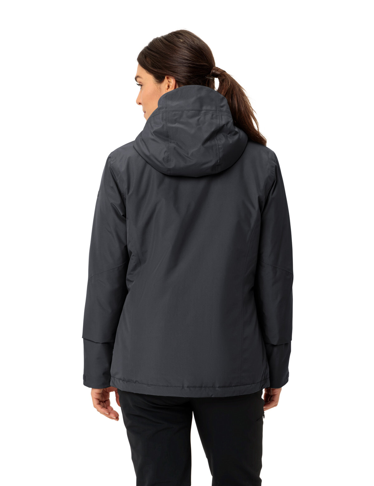 VAUDE Wo Rosemoor Padded Jacket II PHANTOM BLACK – Bild 4