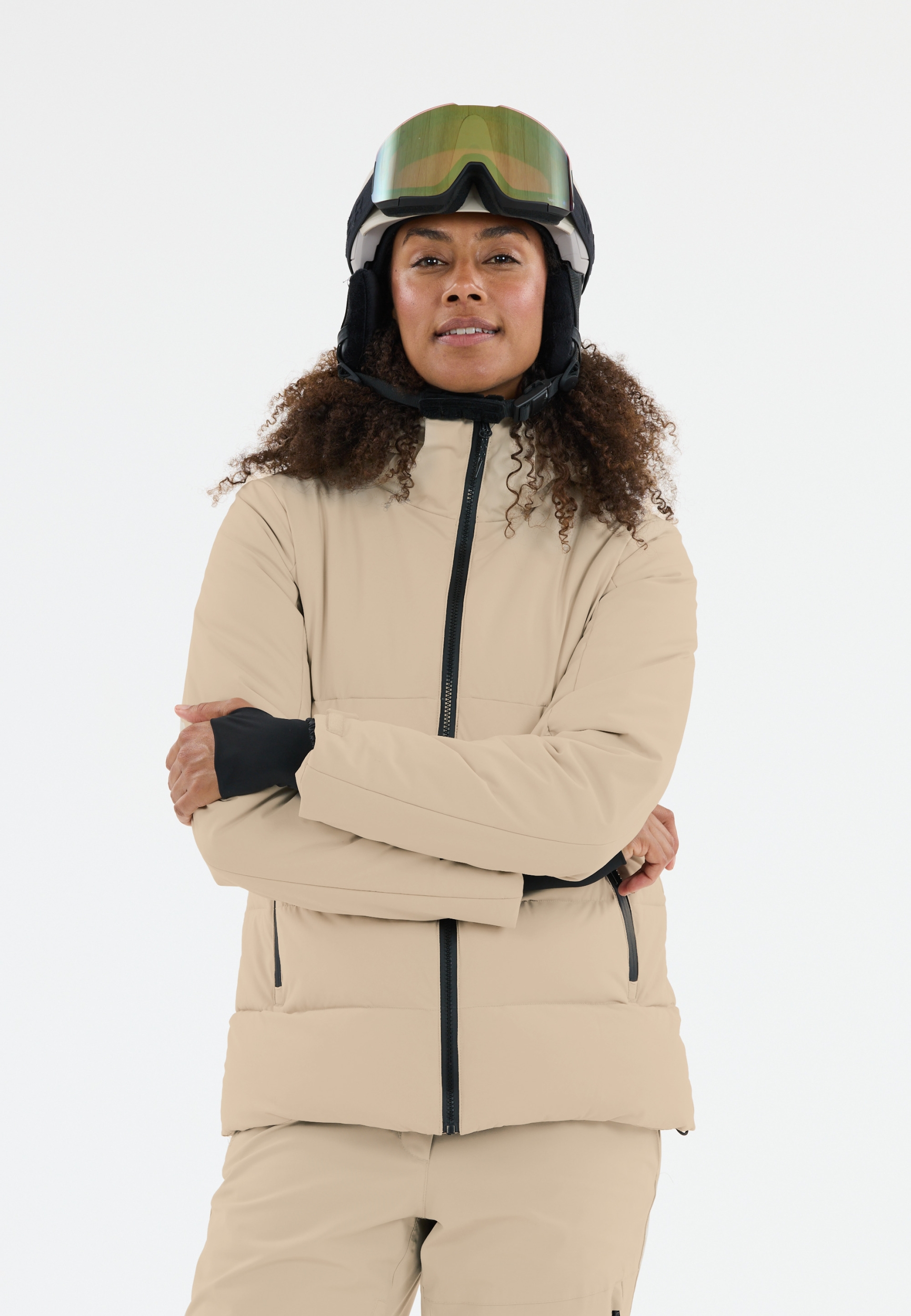 WHISTLER Lakeland W Ski Jacket W-PRO 10000 ISLAND FOSSIL – Bild 10