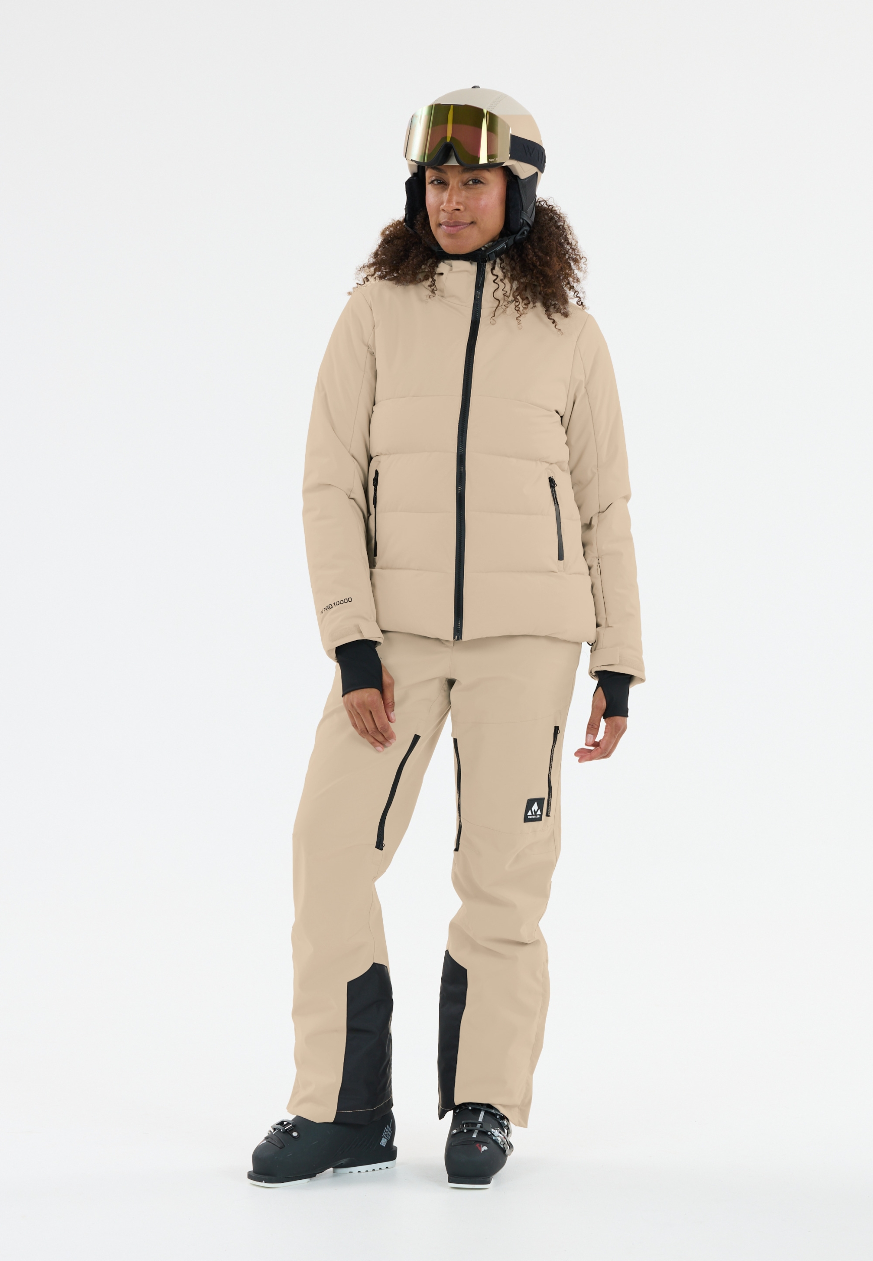 WHISTLER Lakeland W Ski Jacket W-PRO 10000 ISLAND FOSSIL – Bild 8