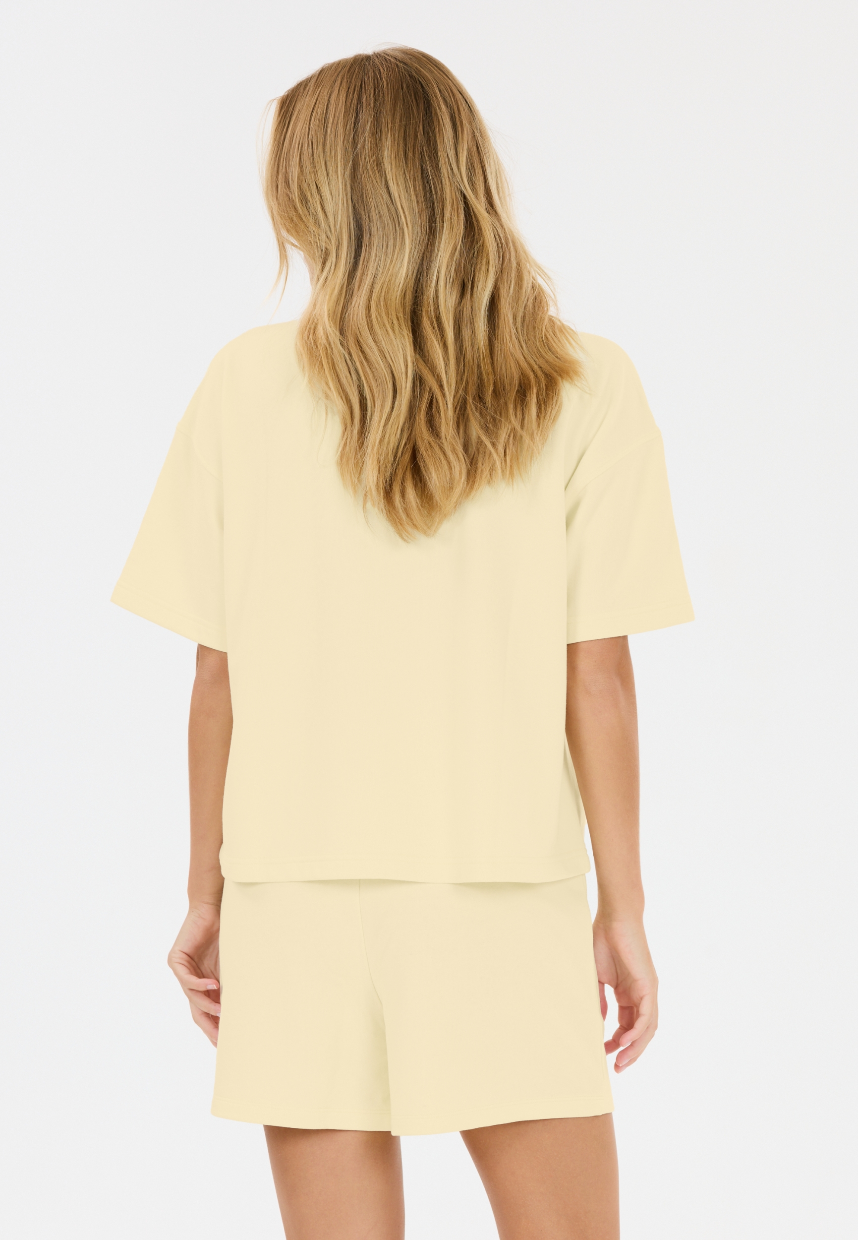ATHLECIA Crecy W S/S Tee TRANSPARENT YELLOW – Bild 4