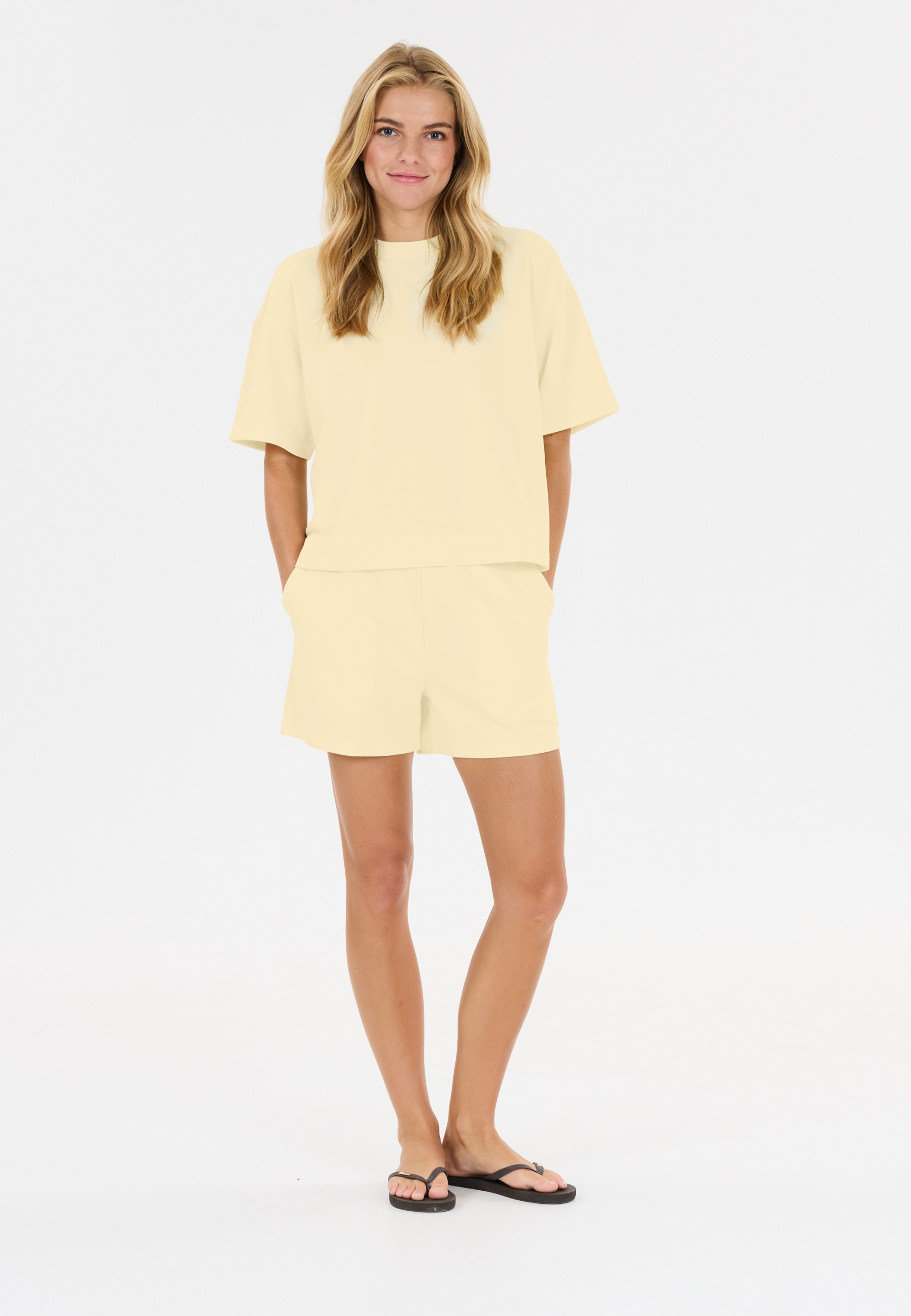 ATHLECIA Crecy W S/S Tee TRANSPARENT YELLOW – Bild 5