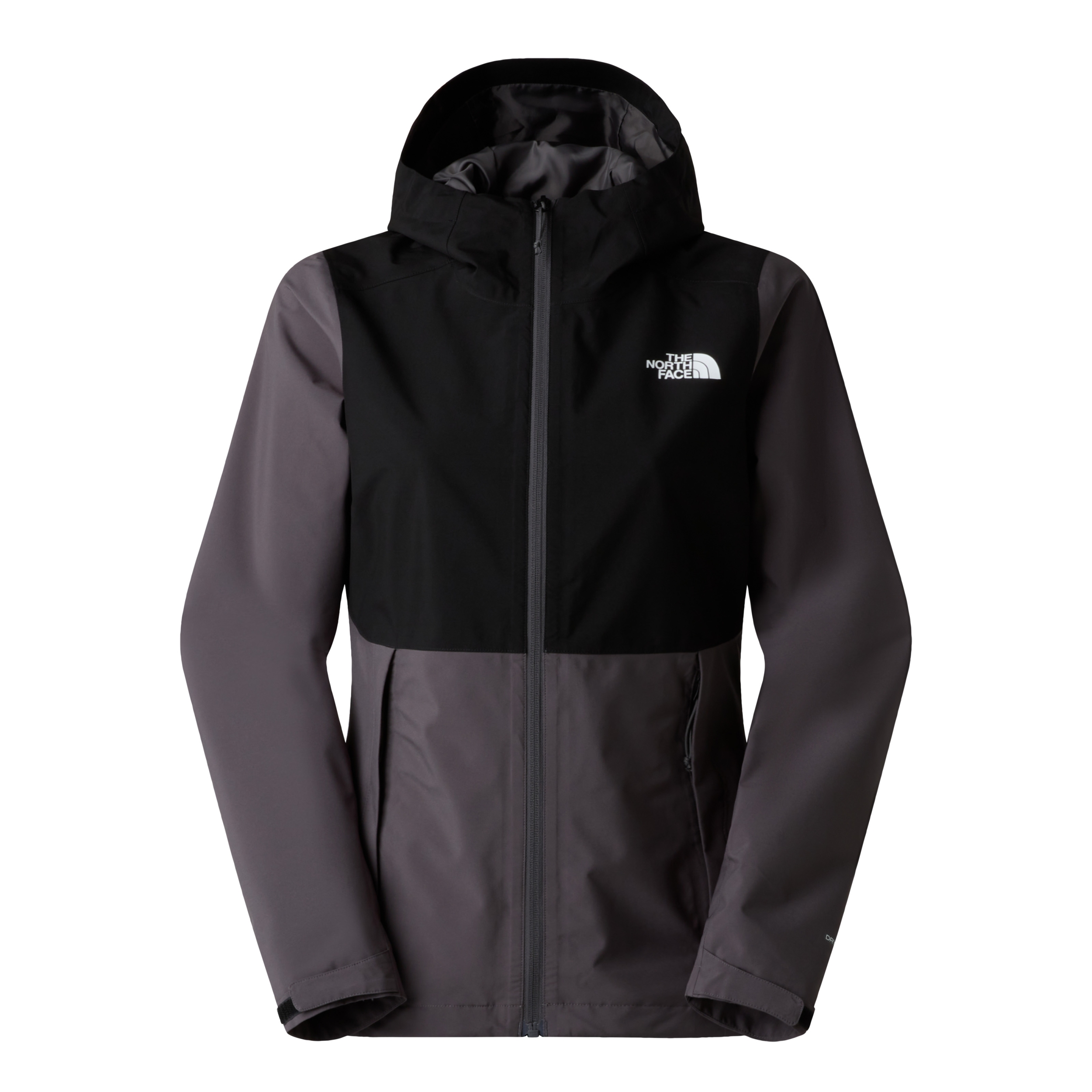 THE NORTH FACE W ODLES RAIN JACKET ANTHRACITE GREY/TNF BLA