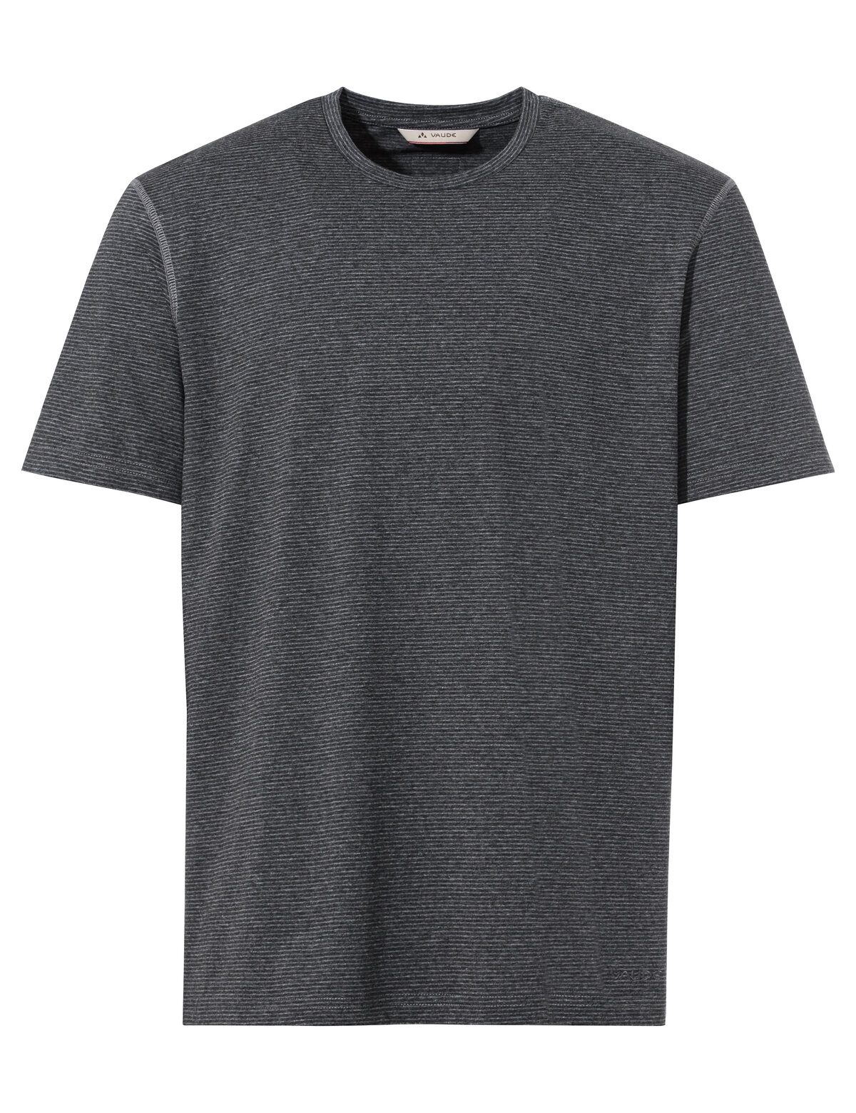 VAUDE Me Mineo Striped T-Shirt II PHANTOM BLACK