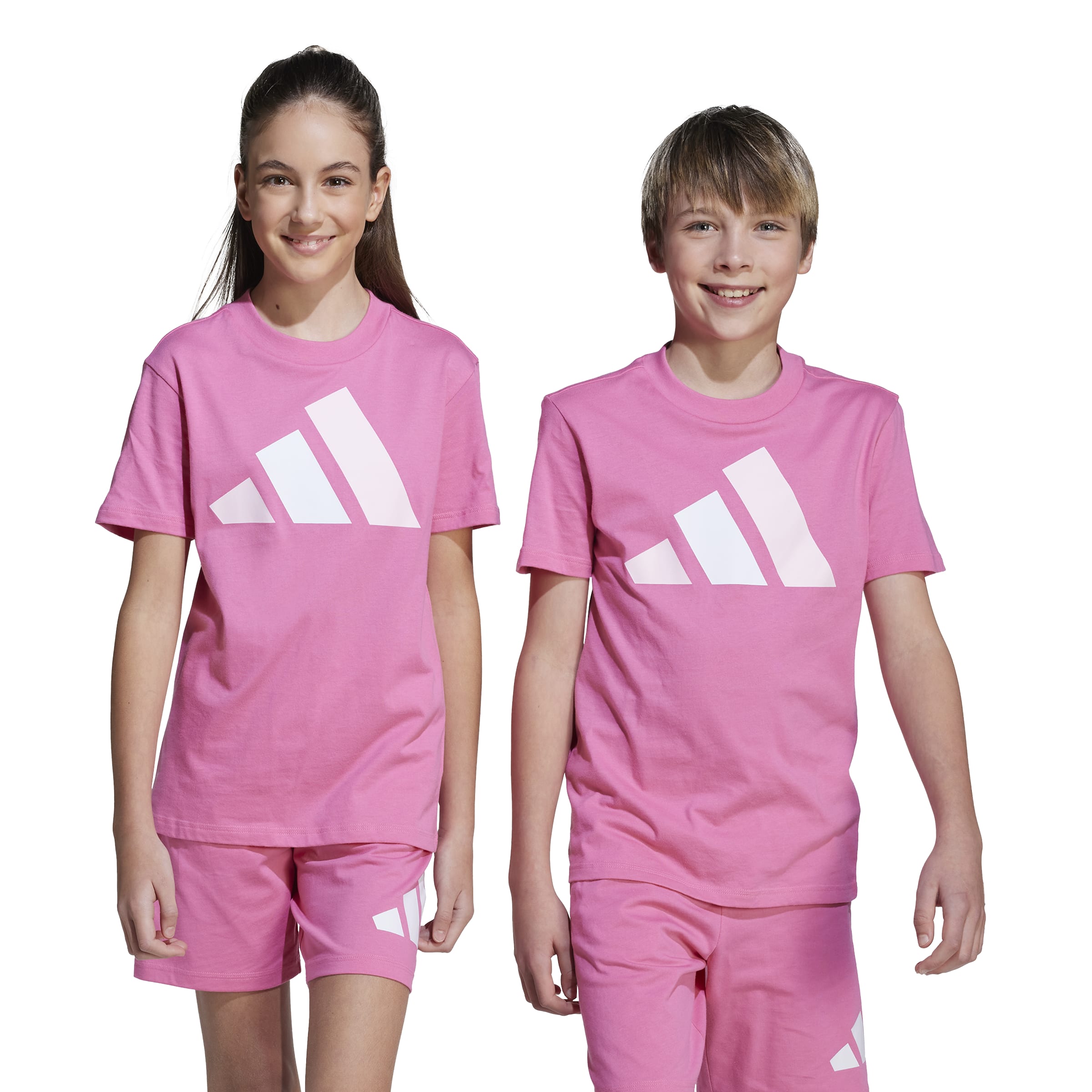 ADIDAS J BL TEE 160 PNKFUS/CLPINK/WHITE – Bild 8