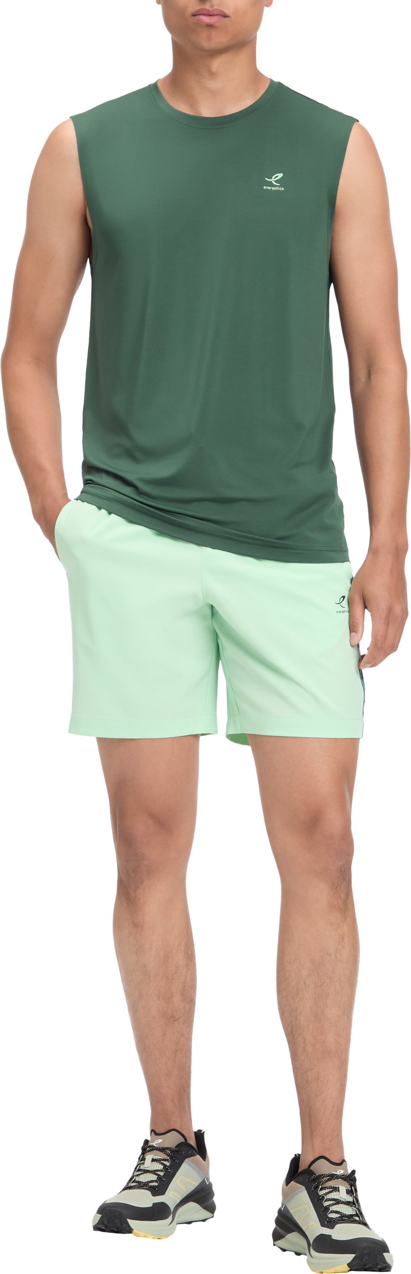 ENERGETICS He.-Tank-Shirt Gio SL M GREEN DARK – Bild 2