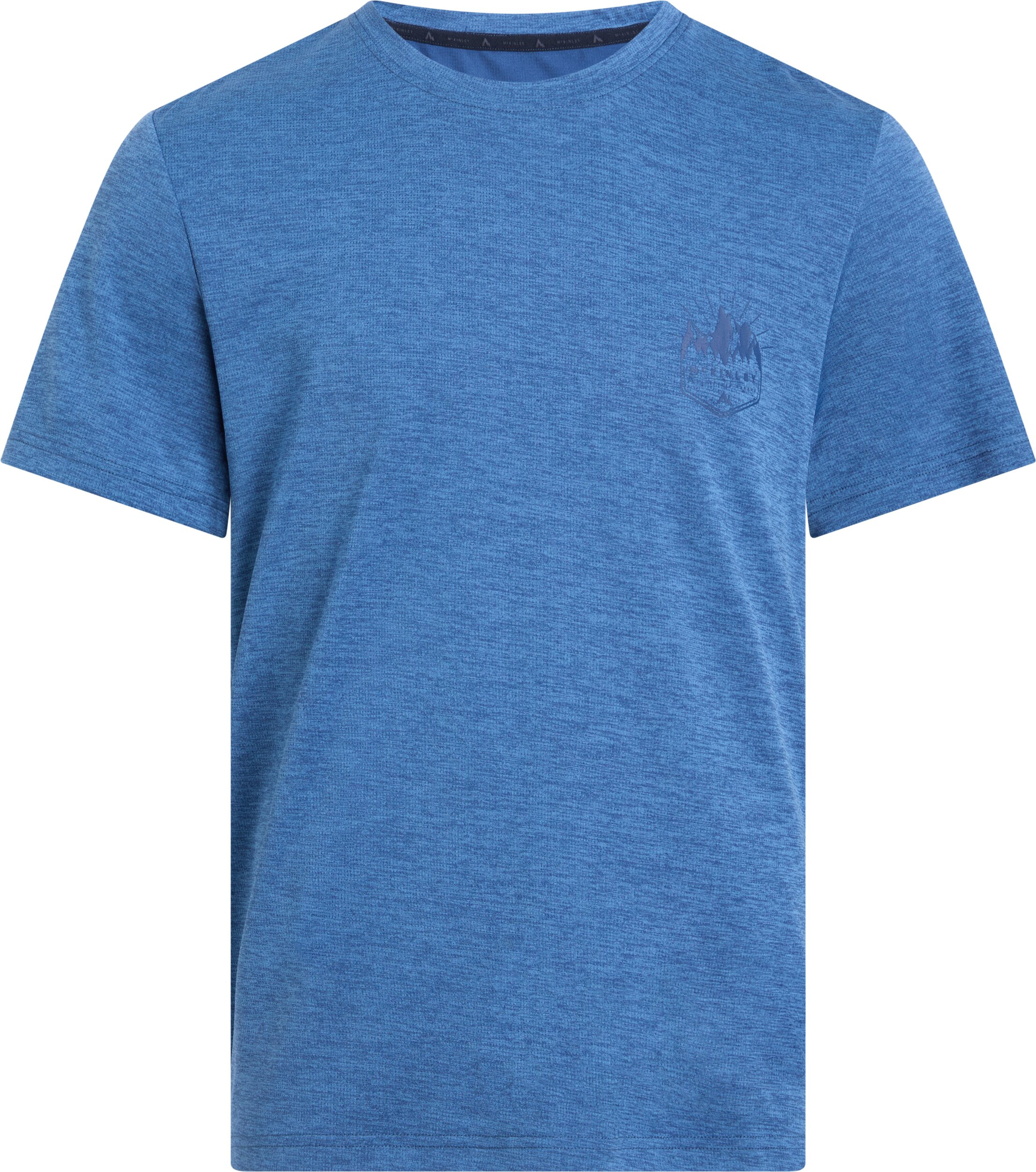 McKINLEY He.-T-Shirt Hunu II M MELANGE/BLUE/NAVY