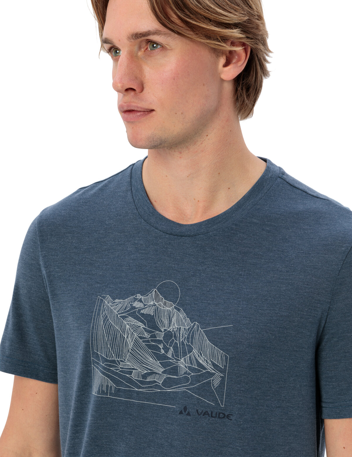 VAUDE Me Tekoa T-Shirt III DARK SEA/DARK SEA – Bild 6
