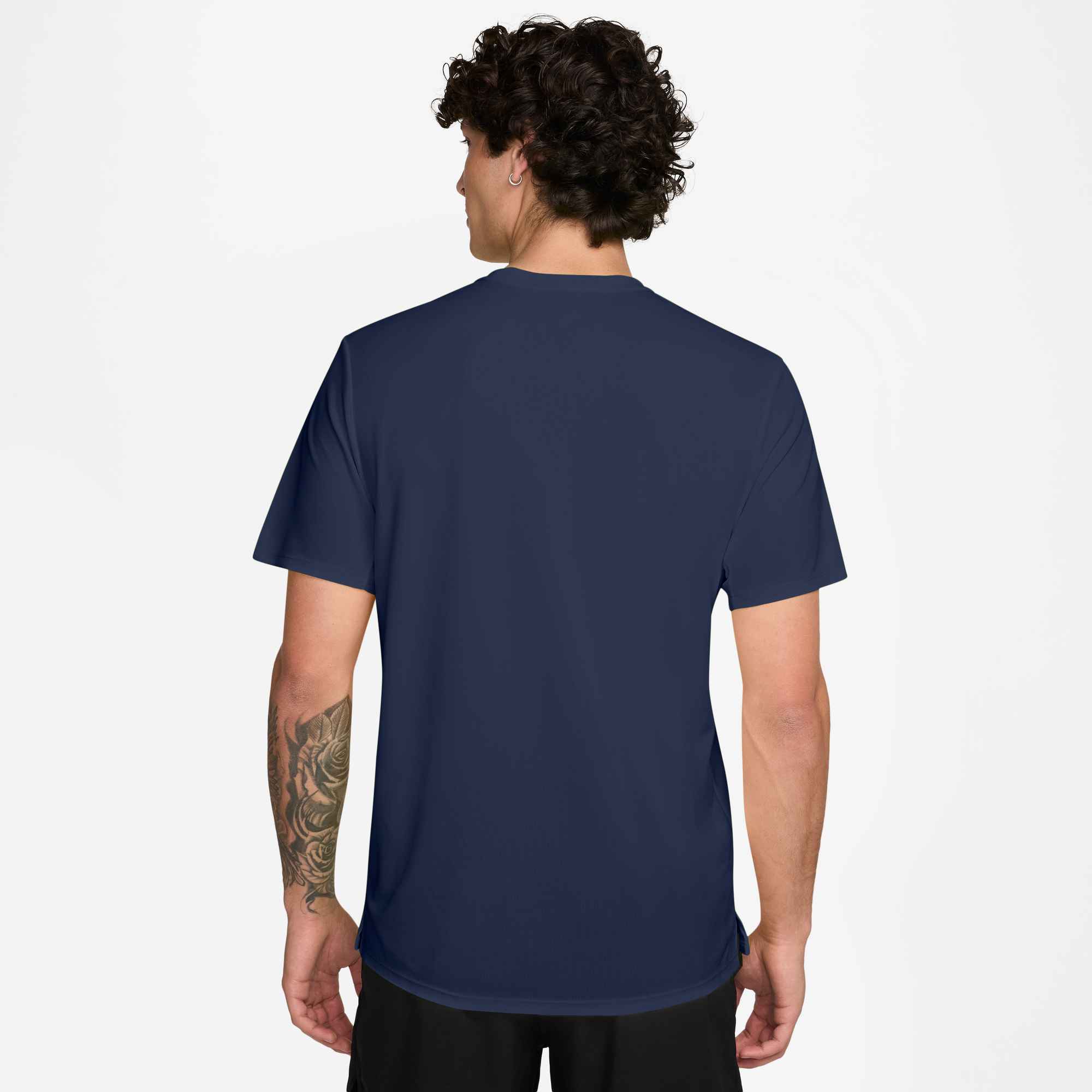 NIKE M NK DF UV MILER SS MIDNIGHT NAVY/REFLECTIVE SILV – Bild 2