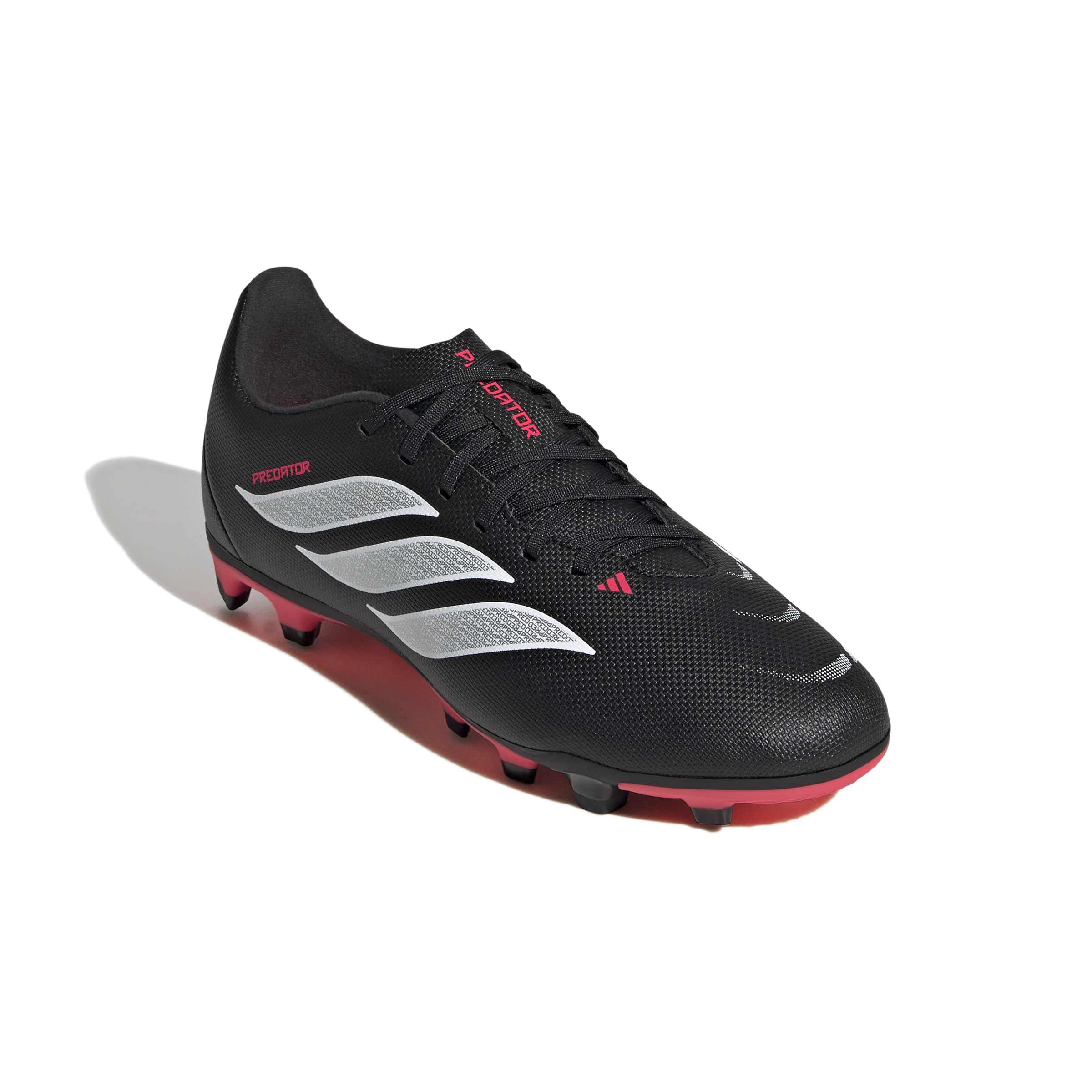 ADIDAS PREDATOR CLUB FG/MG J CBLACK/FTWWHT/LUCRED – Bild 5