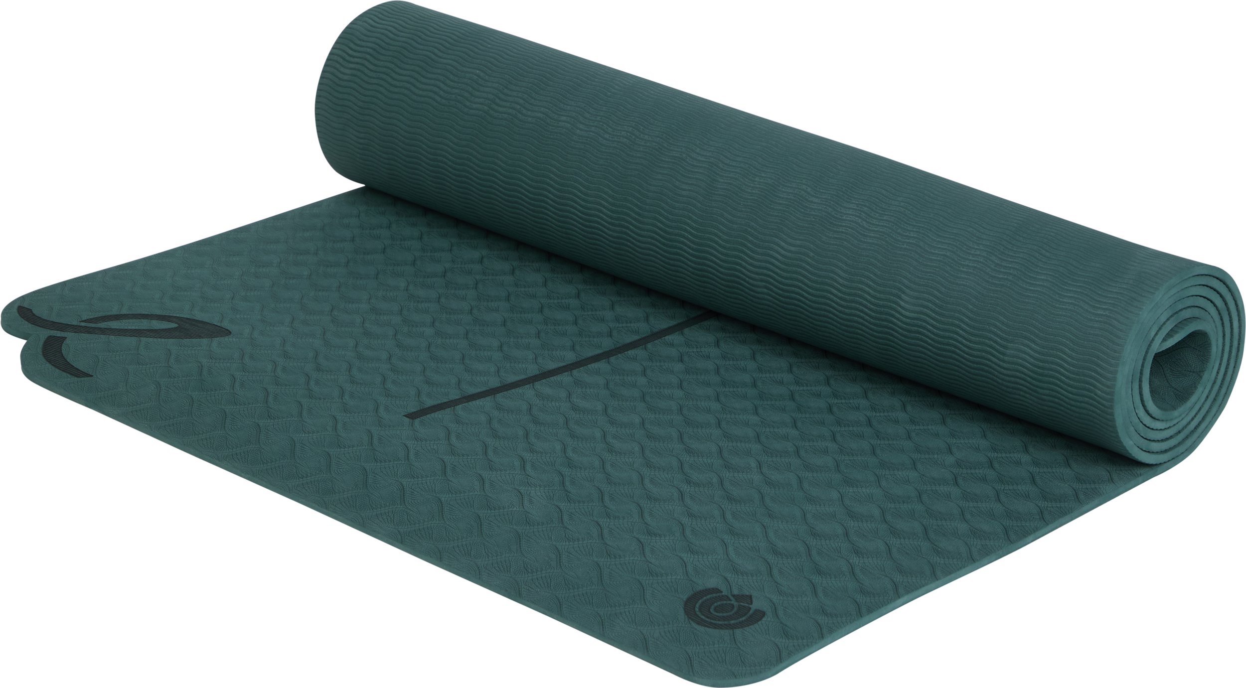 ENERGETICS Yoga-Matte Yoga Mt TPE 6mm BLUE PETROL