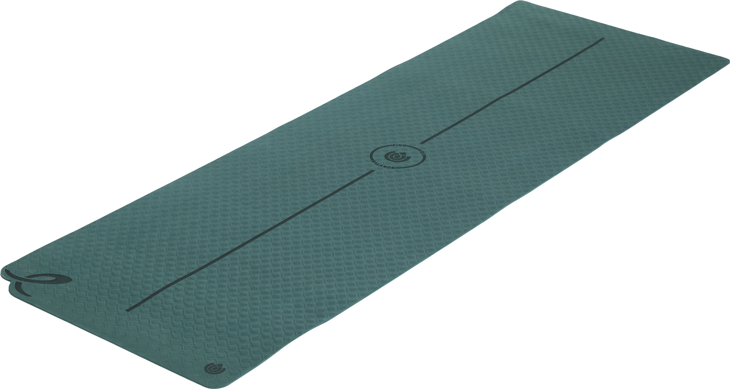 ENERGETICS Yoga-Matte Yoga Mt TPE 6mm BLUE PETROL – Bild 2