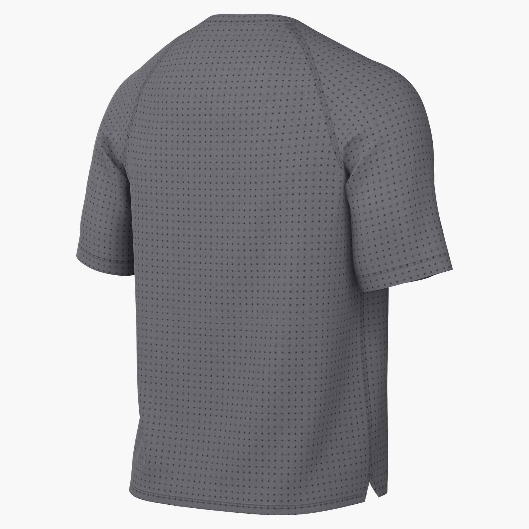 NIKE M NK DF FLEX SS TOP SMOKE GREY/BLACK – Bild 4