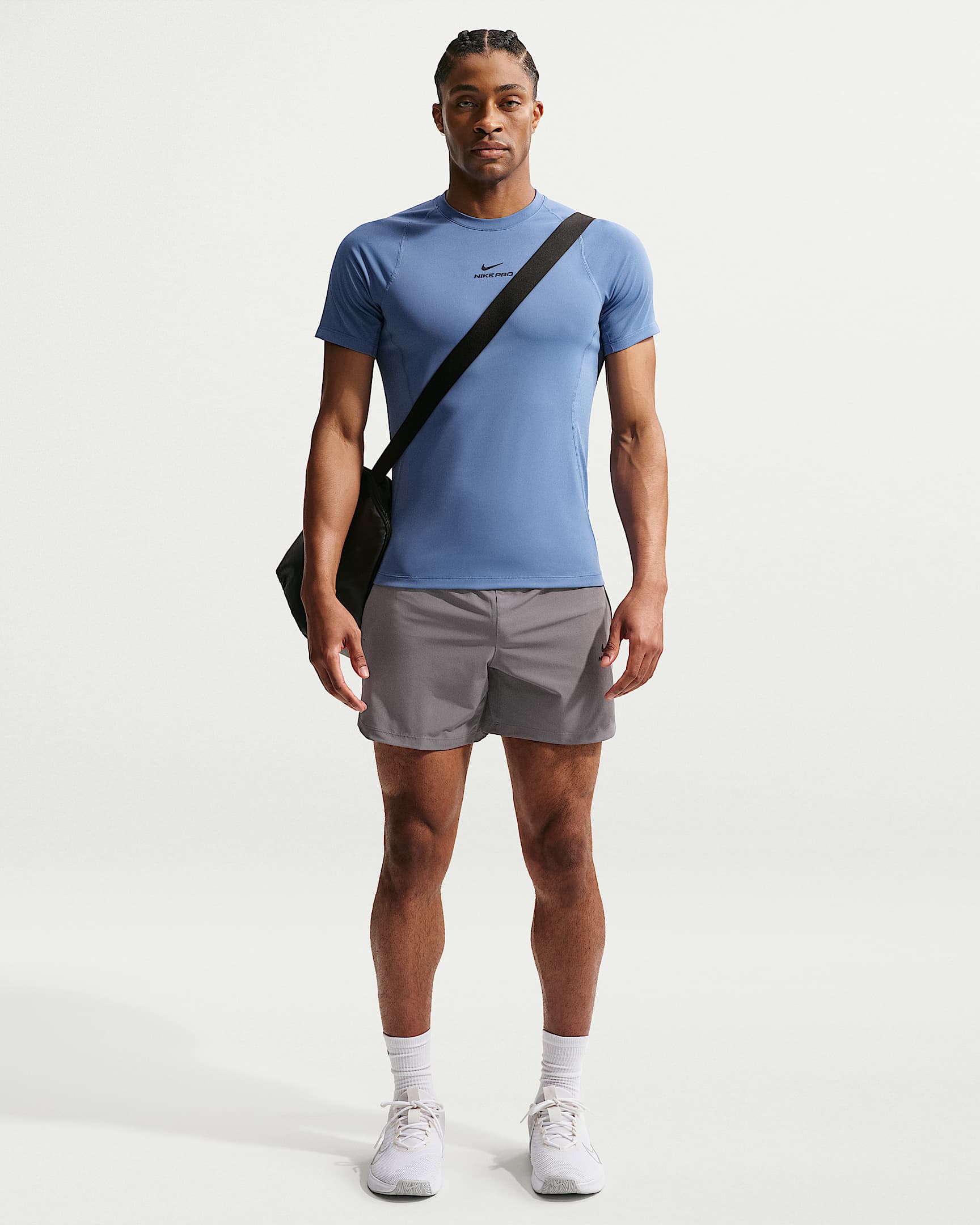 NIKE M NP DF NPT SS TOP INDIGO STORM/BLACK – Bild 4