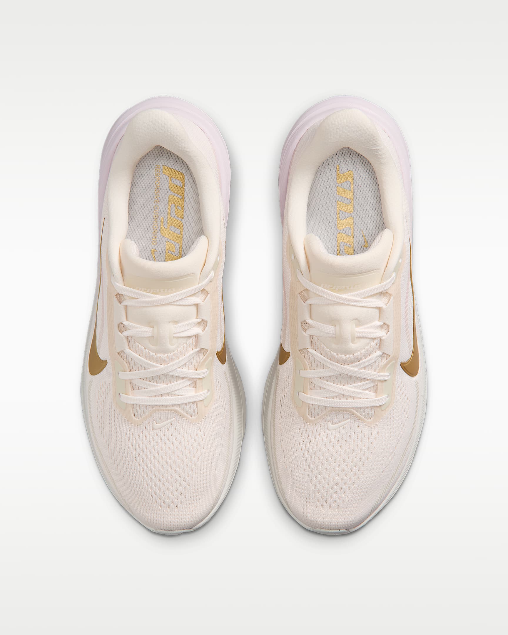 NIKE W AIR ZOOM PEGASUS 42 CHALK/METALLIC GOLD-SPRUCE AUR – Bild 4
