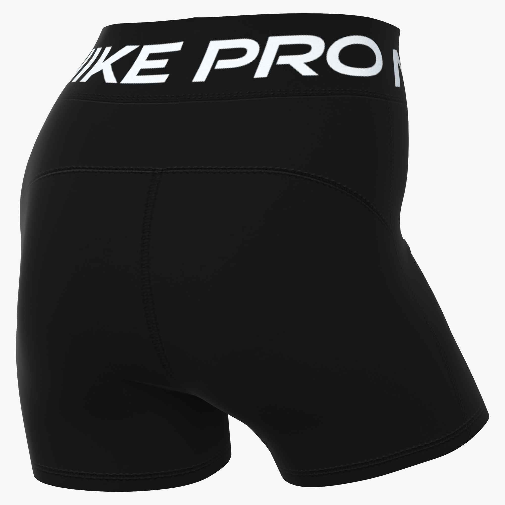 NIKE W NP SCULPT DF HR 3IN SHORT BLACK/WHITE – Bild 5